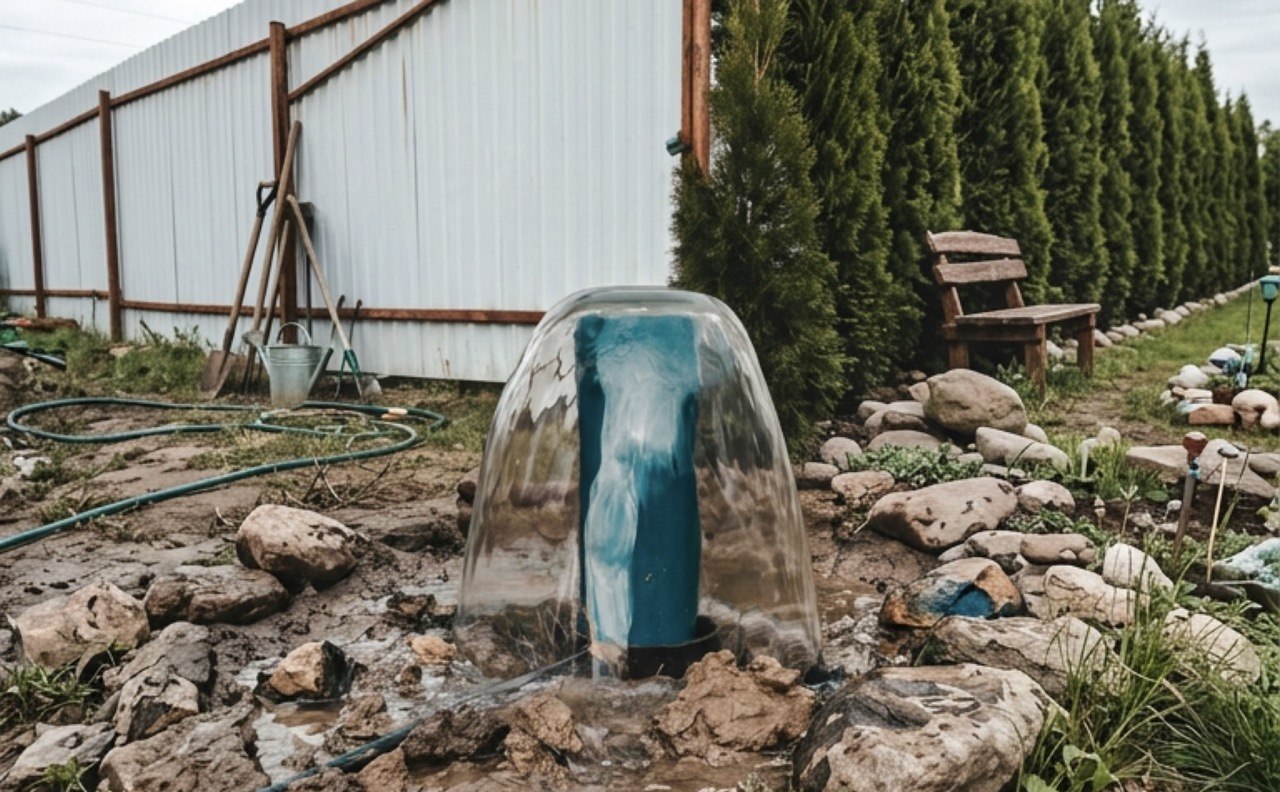 Чистая вода из пробурённой скважины